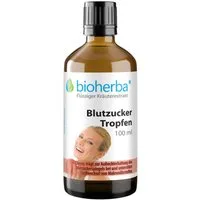 BIOHERBA R Bioherba Blutzucker Tropfen Tinktur 100 ml Nahrungsergänzungsmittel, 1 er