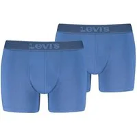 Levi's® Boxershorts LEVIS MEN TWILL WB BOXER BRIEF 2P (2er Pack) ohne Eingriff, Stretchbund