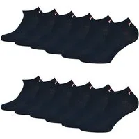 Fila Sneakersocken Kurzsocken (6-Paar) mit weichen Bündchen