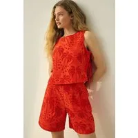 Next Shorts N. Premium Knielange Baumwollshorts (1-tlg)