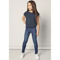Name It Jeansjeggings LEGGINGS – Extraeng mit hohem Komfort und Gürtelschlaufen unifarben, casual, extraeng, Denim/Jeans