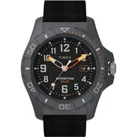 Timex Solaruhr FREEDIVE TW2V40500YH, Armbanduhr, Herrenuhr, Datum, Leuchtzeiger, Mineralglas, analog