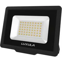 LUXULA LED Flutlichtstrahler LED-Fluter, 50 W, warm- & neutralweiß, 5000 lm, schwarz, IP65, LED fest integriert, warmweiß, neutralweiß