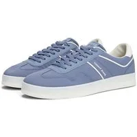 Tommy Jeans THE GREENWICH MIX MEDIA Sneaker, Freizeitschuh, Halbschuh, Schnürer mit Logo an der Schuhzunge