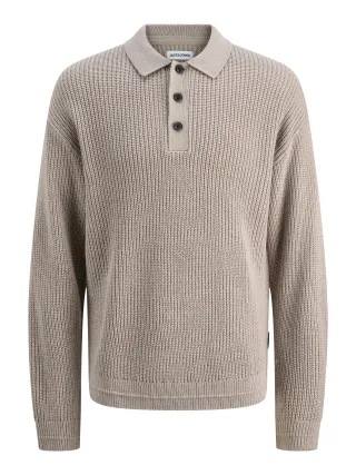 JACK&JONES - JJKAITO KNIT POLO BF - Gr. - XXL