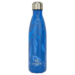 Craghoppers - "National Trust" Wasserflasche, Blätterdruck, 500ml (Dunkel Saphirblau)