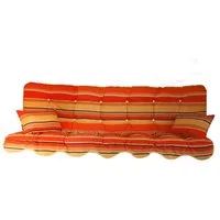 Kühnemuth Auflagekissen Auflagen Set Hollywoodschaukel Sitzkissen 150x50 cm Design 850