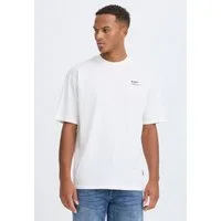 Blend Rundhalsshirt BHFloa (1-tlg) Lässiges T-Shirt mit Backprint