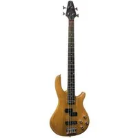 MSA E-Bass Elektrobass Long Scale - Singelcoil, Walnuss Griffbrett, Hochglanz poliert E Bass