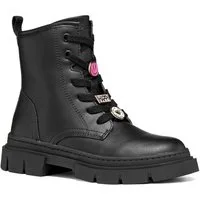 Geox J KARSYN GIRL Schnürboots Stiefelette mit Pins, Größenschablone zum Download