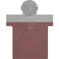 normani Badeponcho Kinder Badeponcho Puwai, Bio-Baumwolle, Kapuze, Schlupf, Badeponcho aus 100 % Bio-Baumwolle