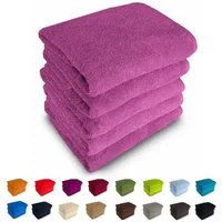 MatratzenL.A.B® Handtücher Rimini 500 g/m² Blauer Schwan®, 50x100 cm,Handtuch,100% Baumwolle,Frottee Frottier,23 Farben