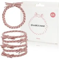 Nordstern Haargummi Geflochtene Haarbänder, mit sicherem Halt und stylischem Aussehen, 6er Set