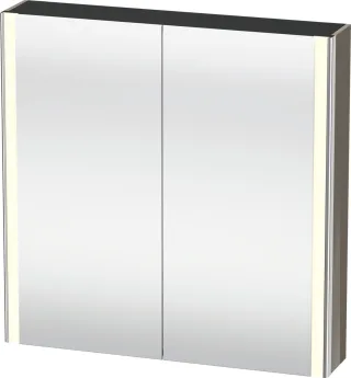 Duravit XSquare Spiegelschrank Flanell Grau 800x155x800 mm - XS7112089891000 XS7112089891000