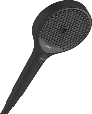 Hansgrohe Handbrause Rainfinity 130 3jet EcoSmart 9 l/min mattschwarz, 26865670 26865670