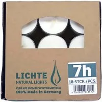 Richard Wenzel GmbH & Co. KG Teelicht PURE Natural Lights - 18 Teelichte 7Std Brenndauer