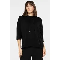 SENSES.THE LABEL Kapuzensweatshirt mit überschnittenen Schultern