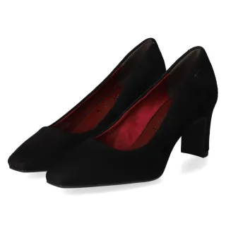Tamaris Pumps  Schwarz - Gr. 36 -  Textil und Synthetik