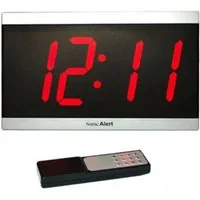 Geemarc Funkuhr Geemarc BD4000 Digitale Uhr mit Wecker, Thermometer und Fernbedienung