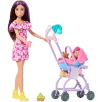 Barbie Anziehpuppe Barbie "Skipper Babysitters Inc." Kinderwagen Spielset