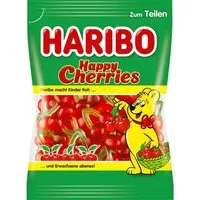 HARIBO Süßigkeit, Haribo Happy Cherries Fruchtgummi Kirschen mit Kirschgeschmack 175g