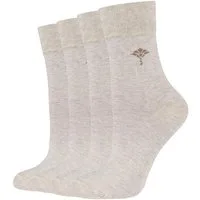 JOOP! Socken For your daily (4 Paar) mit Cornflower-Logo, Rippenbündchen