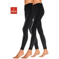 Lavana Thermoleggings (2er-Pack) innen leicht angeraut