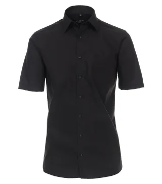 CASAMODA - Hemd Halbarm uninah 008070 schwarz - Gr. - 40