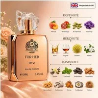 Fine Perfumery London Eau de Parfum Majestic London for Her No 2 Eau de Parfum 100 ml