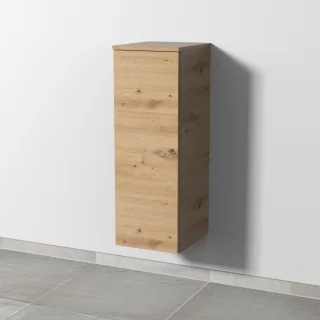 Sanipa 3way Mittelschrank mit 1 Tür, Eiche Natural-Touch, SM11885 SM11885