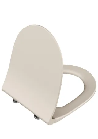 VitrA Sento WC-Sitz Slim mit Absenkautomatik Duroplast Sandbeige Matt,120-422R009 120-422R009