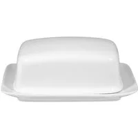 Seltmann Weiden Butterdose Seltmann Weiden Rondo/Liane weiß Butterdose 250 g, Porzellan, (Packung)