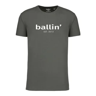 Regular Fit Shirt von Ballin Est. 2013 in der farbe Grun und in größe 3XL.