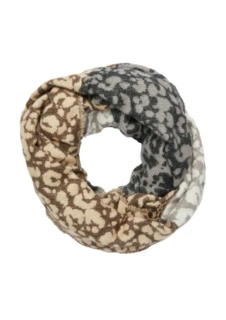 s.Oliver - Snood grau/mehrfarbig - Gr. - ONESIZE