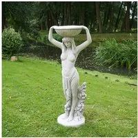 gartendekoparadies.de Gartenfigur Statue Hestia die Göttin der Familie, H. 119 cm, 73 kg, Frostsicher