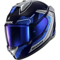 Shark Motorradhelm Skwal i3 Rhad Helm, geeignet für Brillenträger,Pinlockscheibe enthalten,integriertes