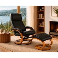 OTTO home Relaxsessel mit Hocker PARIS Naturleder- OTTO. Verlässliche Qualität. (Set, 2-St., bestehend aus Sessel und Hocker), Relaxfunktion, Dreh- und Kippfunktion, Unser Dauertiefpreis