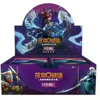 Jasco Games Sammelkarte Riftbound Unleashed Jumbo Display Chinesisch 12 Booster