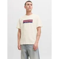 Jack & Jones T-Shirt JORINWOOD BLOCK BRANDING TEE SS CN