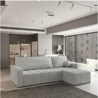 Masseno Ecksofa VOLIRA mit Schlaffunktion L-Form, Sofa mit Bettkasten