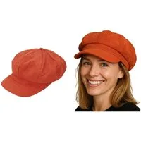 Cool4 Ballonmütze 4 Jahreszeiten Feincord Baker Boy Newsboy Cap