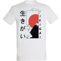 Youth Designz T-Shirt Ikigai Japan Herren Shirt mit trendigem Frontprint