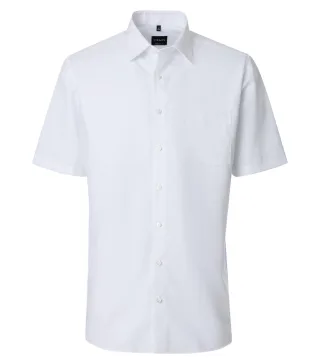 VENTI - Businesshemd Kurzarm weiß - Gr. - 45