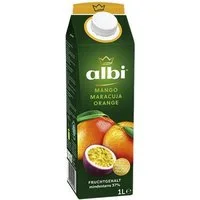 albi® Saft Mango-Maracuja-Orange, 6x 1 Liter, Fruchtnektar / Fruchtgehalt mind. 37%