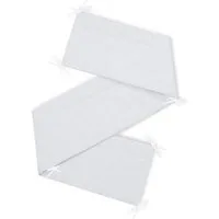 Amilian Bettnestchen - Bettumrandung Kopfschutz 180x30 cm für Kinderbett 120x60 geeignet, (Nestchen, Kantenschutz), Bettausstattung
