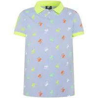 Polo Sylt Poloshirt mit Logo-Muster