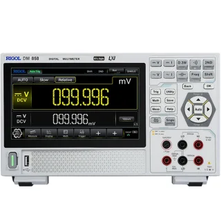 DM858 Multimeter High Accuracy Large 7 Inch Touchscreen Supports 11 Types of Signal Measurements Ideal for Quick Testing