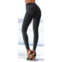 LASCANA Leggings aus weichem Material in Cord-Optik, Loungewear