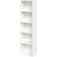 FMD Bücherregal Bitz, offene Fächer, variable Einlegeböden, Breite: 44,4 oder 71,2 cm