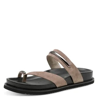 Tamaris - Da.-Pantolette taupe - Gr. - 40